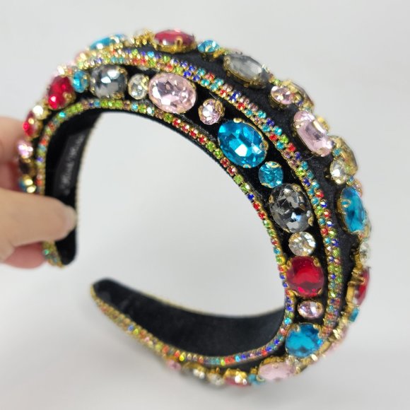 NWT Glam Statement Bling Headband Hair Accessory - Picture 1 of 9